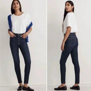 Madewell 10" High-Rise Skinny Jeans in Bensley Wash
